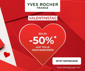 Valentinstag: Bis zu 50% Rabatt
